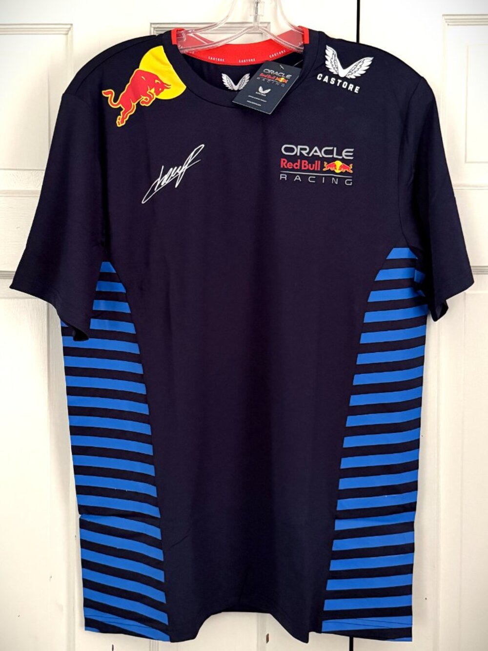 Castore Red Bull Racing F1 Sergio Perez Performance Team Tee-shirt Men's Size L